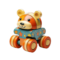 Rolling Bear Toy